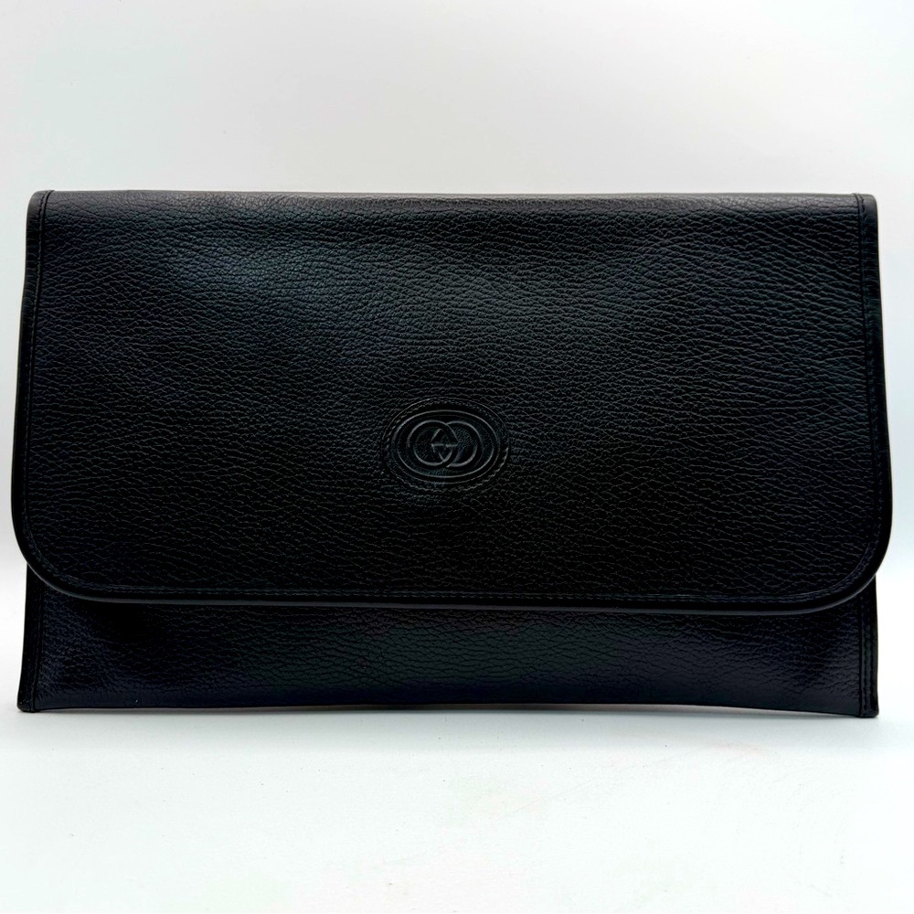 Gucci ‘Interlocking G’s Envelope Slouchy Clutch’ - Picture 2 of 10